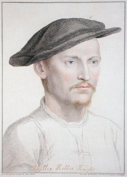 Philip Hobbie, Francesco Bartolozzi (1727-1815) metszete 1796 (metszet) alkotó: Hans (after) Holbein the Younger