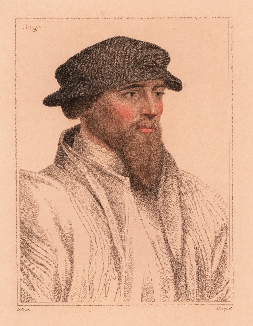 Sir John Gage angol udvaronc és politikus alkotó: Hans (after) Holbein the Younger