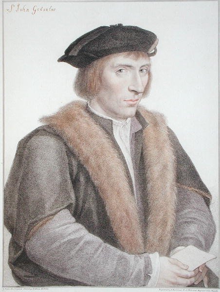 Sir John Godsalve, metszett Francesco Bartolozzi (1727-1815) 1796 (metszet) alkotó: Hans (after) Holbein the Younger