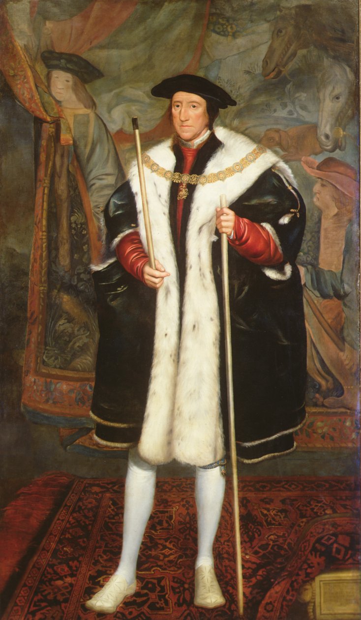 Thomas Howard, Norfolk harmadik hercege, harisnyakötő gallérját viseli (olaj, vászon) alkotó: Hans (after) Holbein the Younger