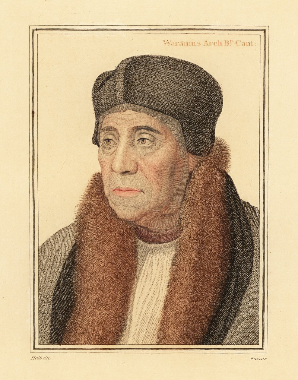 William Warham, Canterbury érseke alkotó: Hans (after) Holbein the Younger
