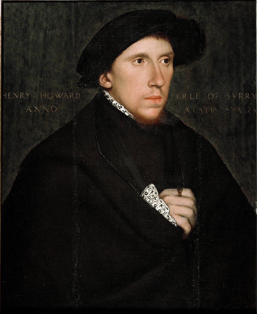 Henry Howard (1517-1547) angol költő és udvarhölgy portréja. Hans Holbein műhelyének festménye (XVI. század eleje). Brazília, Sao Paulo. Sao Paulo Művészeti Múzeum alkotó: Hans (school of) Holbein