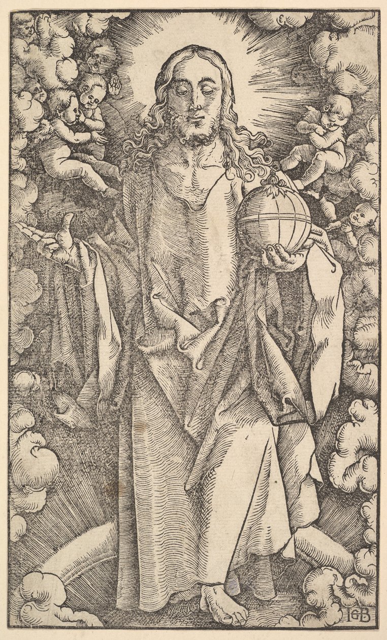 Krisztus Krisztustól és az apostoloktól, 1519. alkotó: Hans Baldung