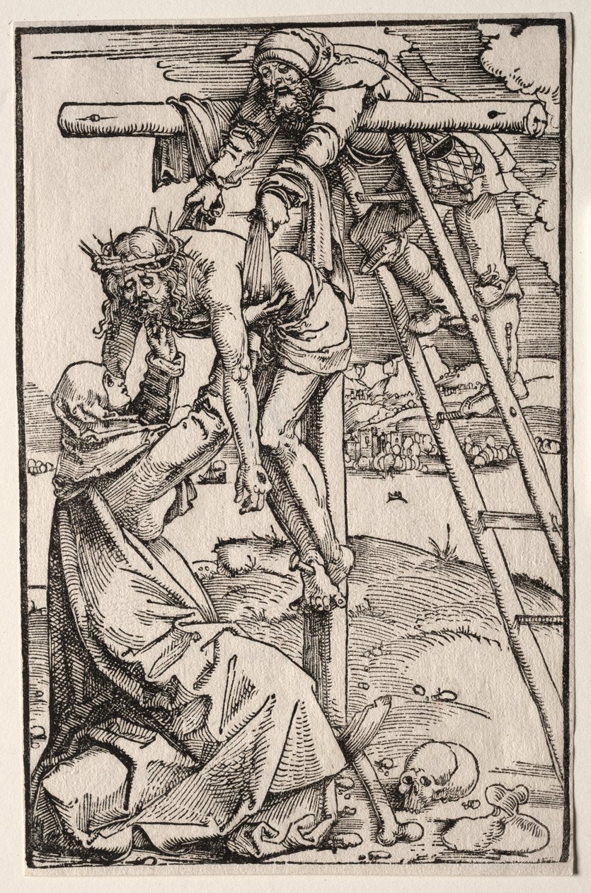 Leszállás a keresztről, 1505. alkotó: Hans Baldung