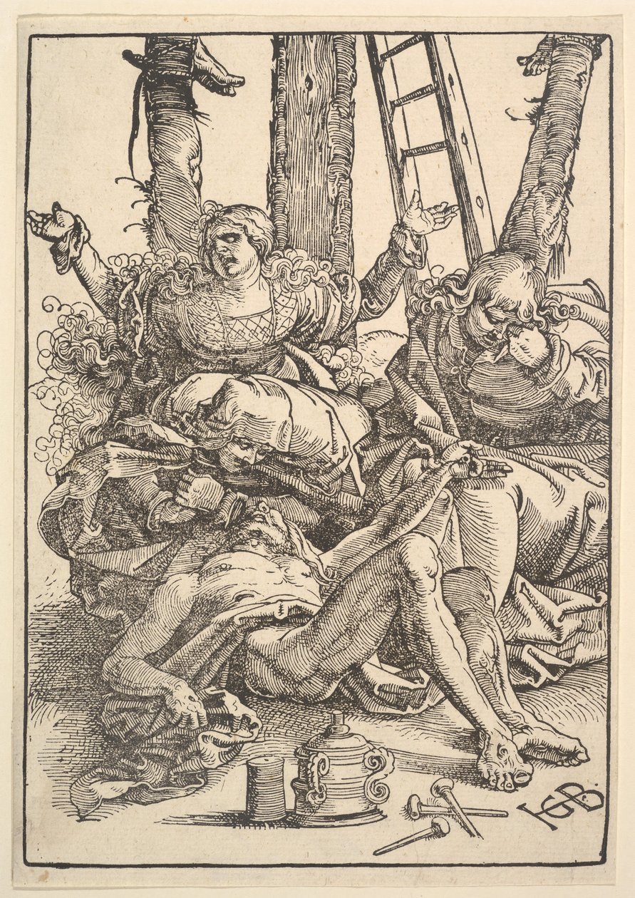 Siralom Krisztusért, 1510. alkotó: Hans Baldung