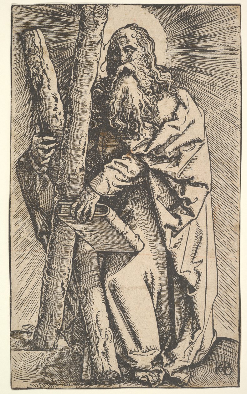 Szent András, 15-16. század. alkotó: Hans Baldung