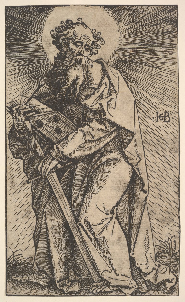 Szent Pál Krisztustól és az apostoloktól, 1519. alkotó: Hans Baldung