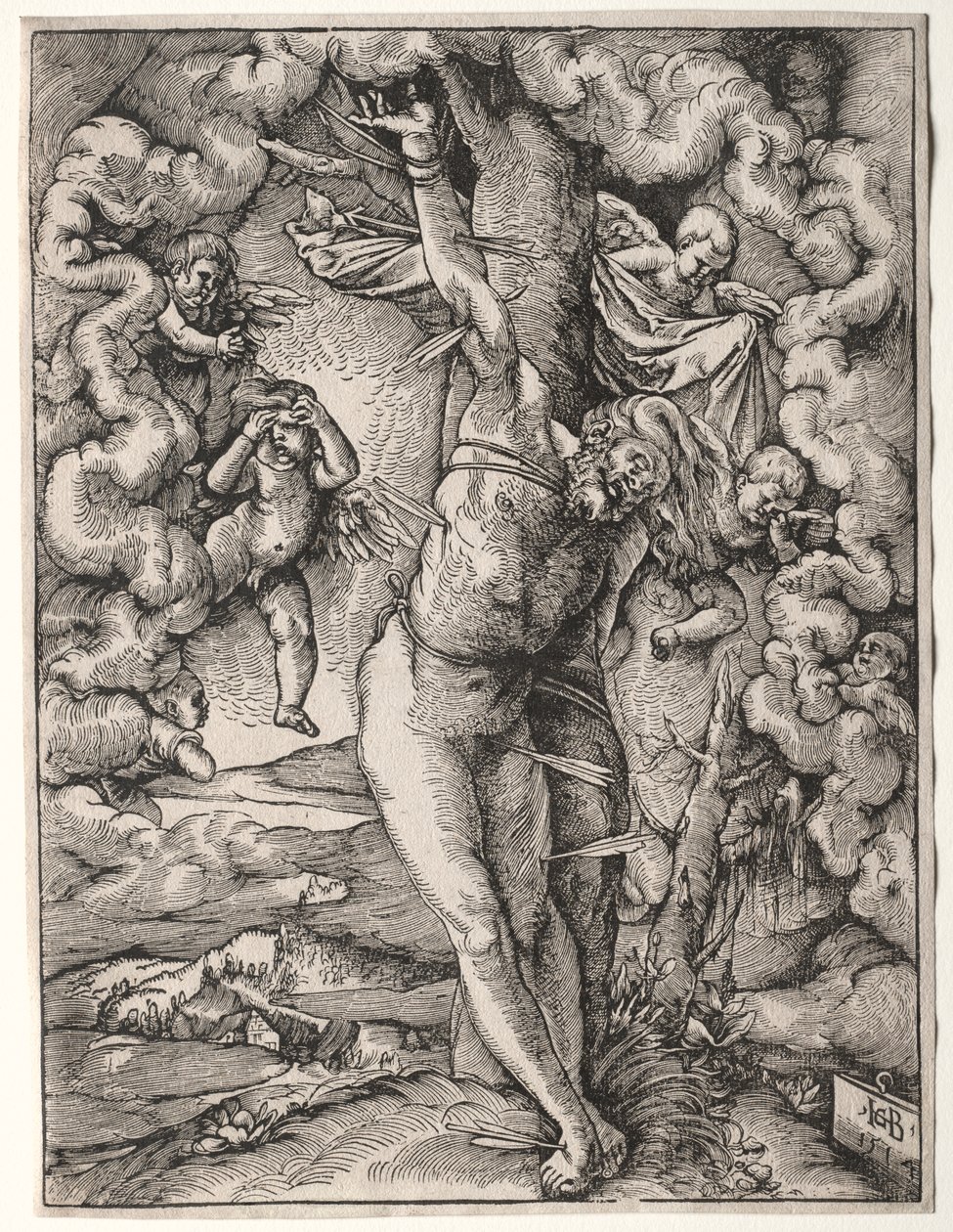 A Nagy Szent Sebestyén alkotó: Hans Baldung