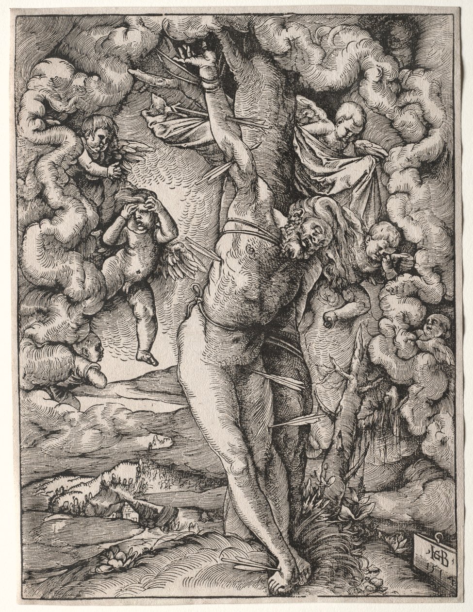 A Nagy Szent Sebestyén, 1514. alkotó: Hans Baldung