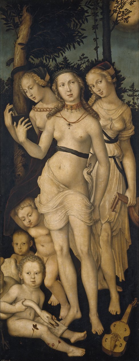 A három grácia alkotó: Hans Baldung