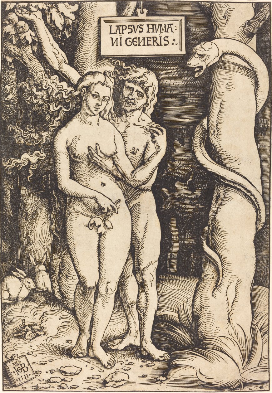 Ádám és Éva alkotó: Hans Baldung Grien