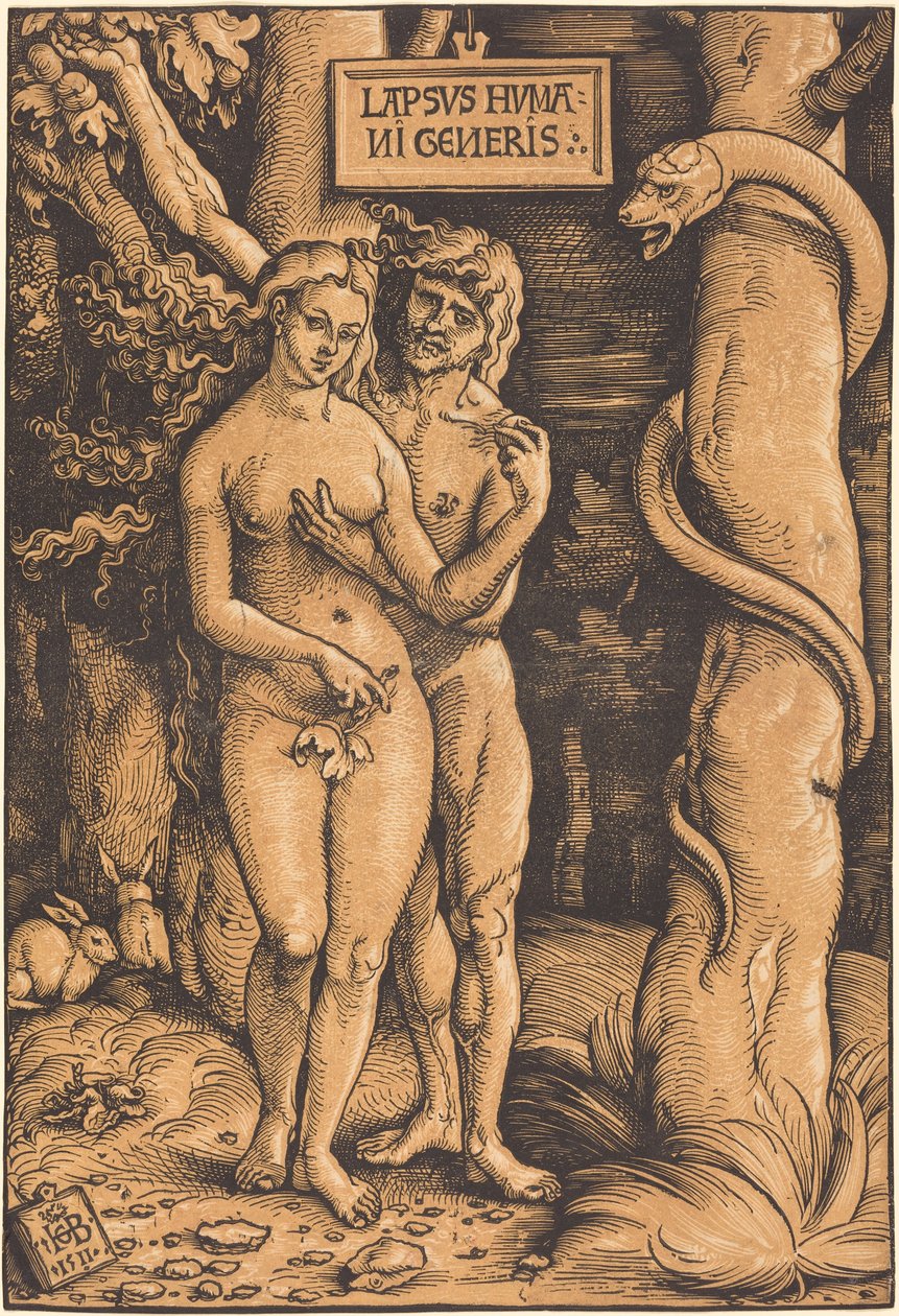 Ádám és Éva alkotó: Hans Baldung Grien