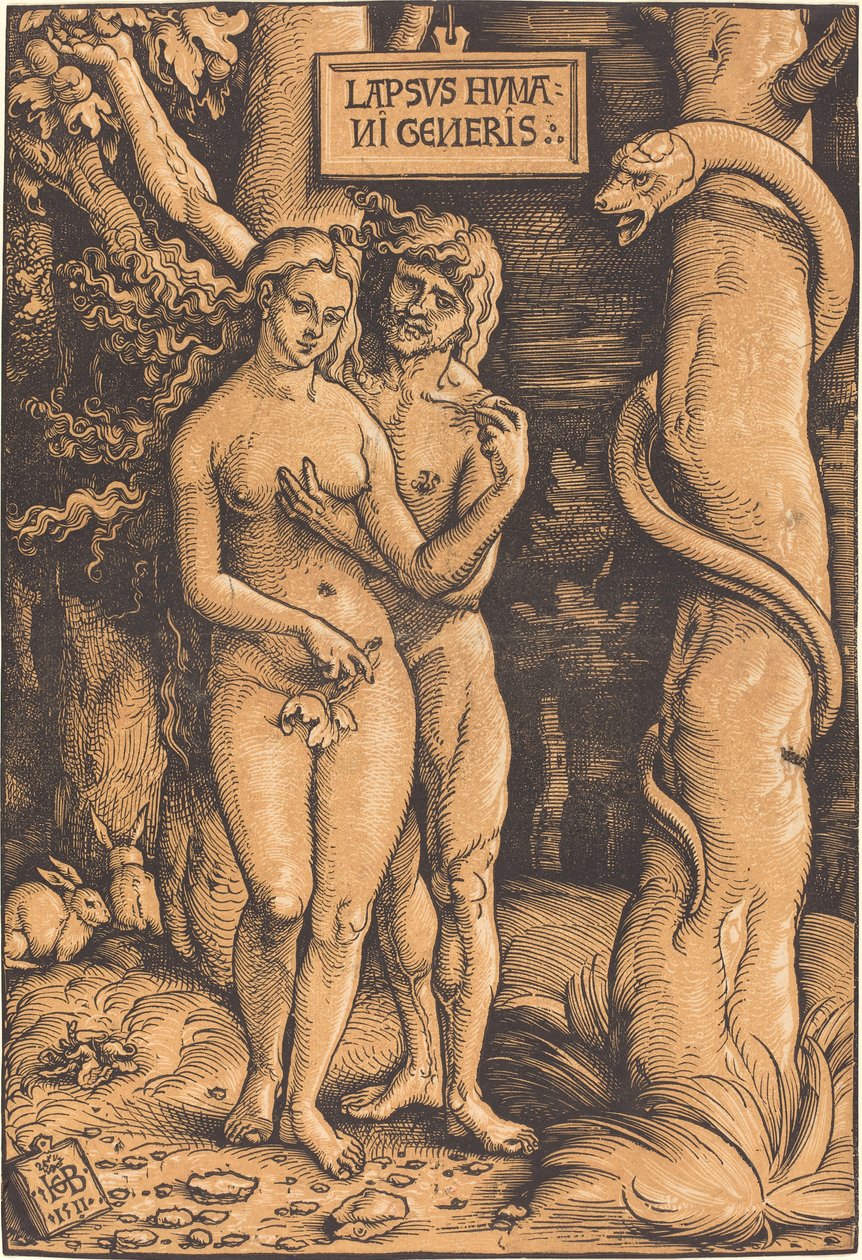 Ádám és Éva alkotó: Hans Baldung Grien