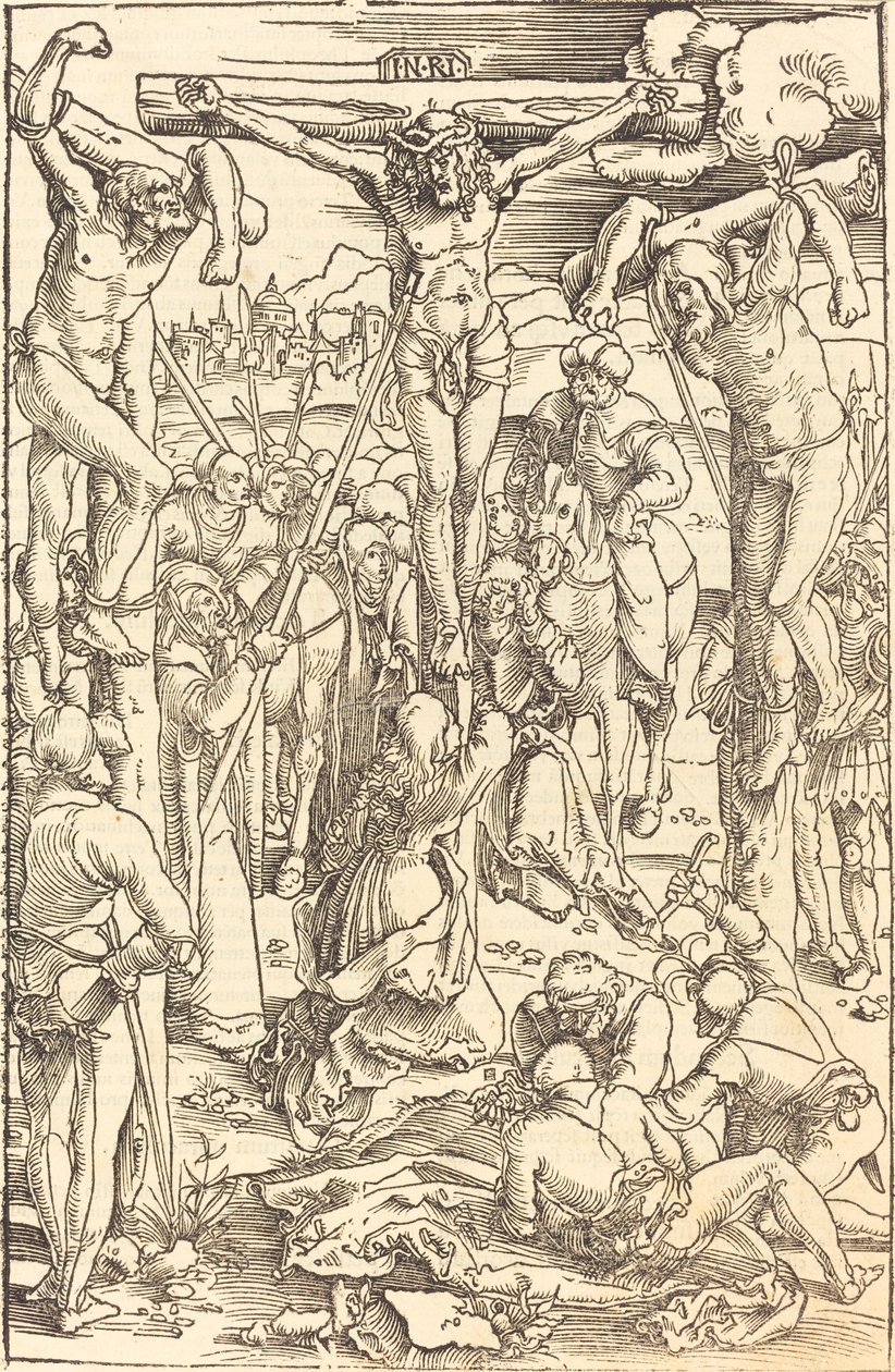 Krisztus a kereszten alkotó: Hans Baldung Grien