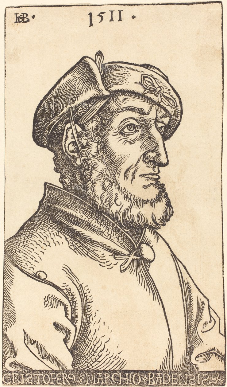 Christopher, Baden őrgrófja, 1511 alkotó: Hans Baldung Grien