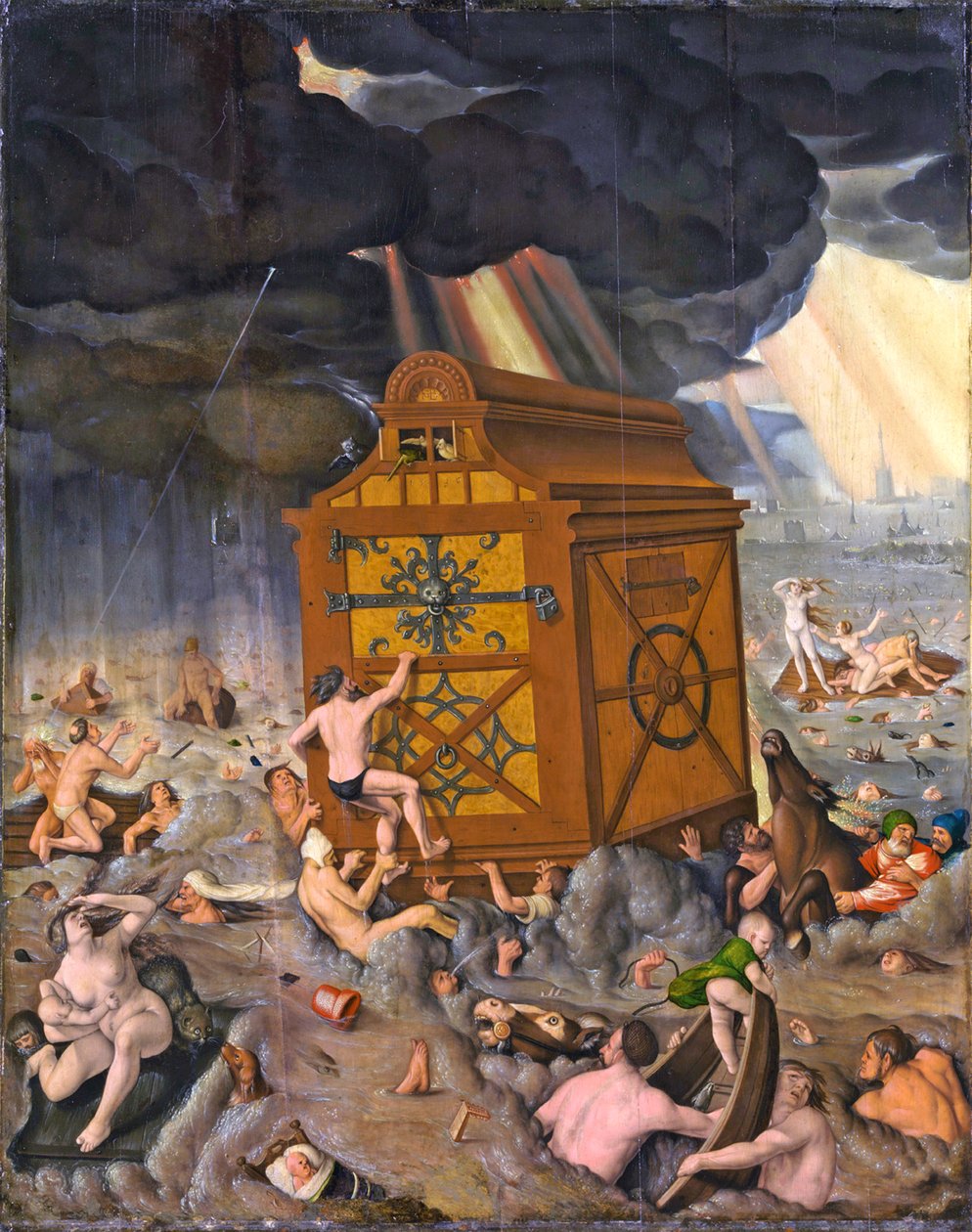 Német: The Deluge Deluge alkotó: Hans Baldung Grien