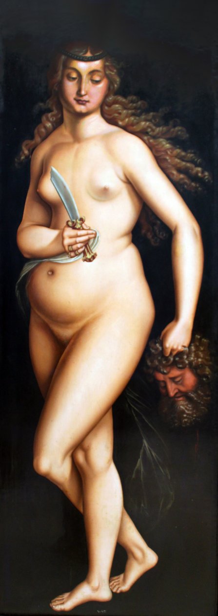 Német: Judith mit dem Haupt des Holofernes Judith with the Head of Holophernes (Judit a Holofernész fejével) alkotó: Hans Baldung Grien