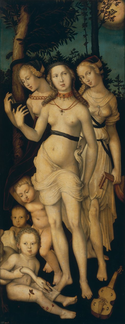Harmónia vagy, A három grácia alkotó: Hans Baldung Grien