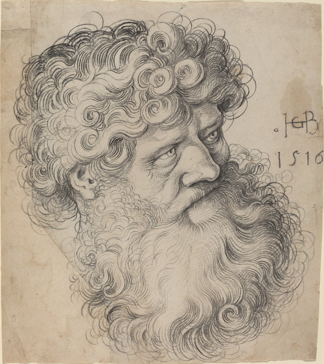 Keresztelő Szent János feje alkotó: Hans Baldung Grien