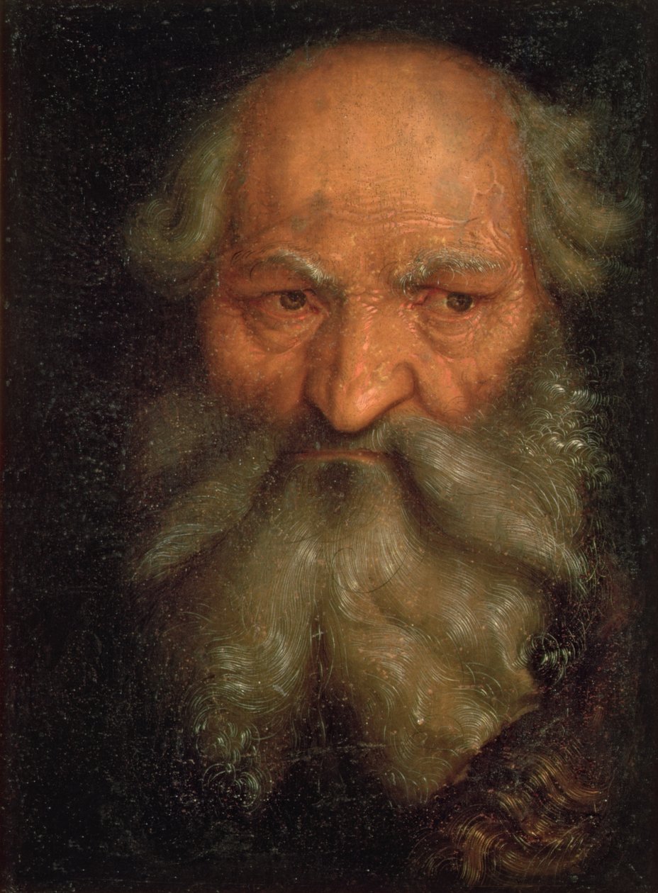 Egy öregember feje alkotó: Hans Baldung Grien