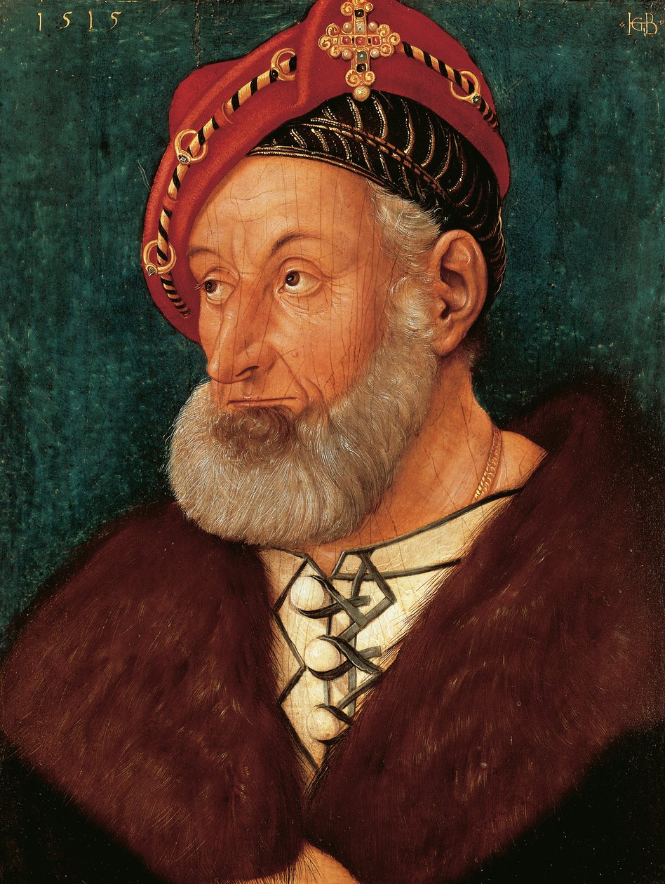 I. Kristóf portré, Baden őrgrófja alkotó: Hans Baldung Grien