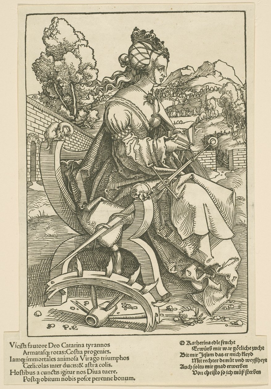Szent Katalin alkotó: Hans Baldung Grien