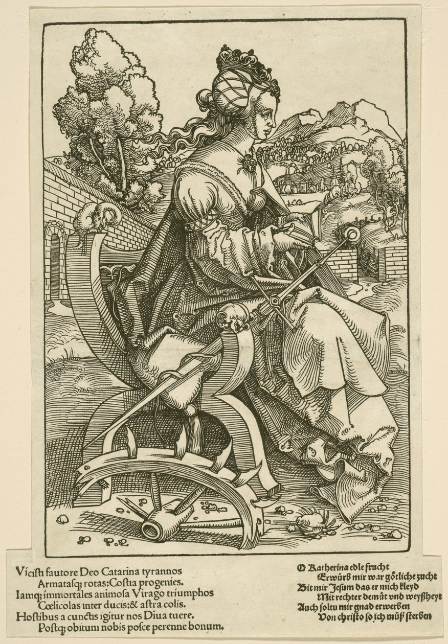 Szent Katalin, 1505-07 alkotó: Hans Baldung Grien