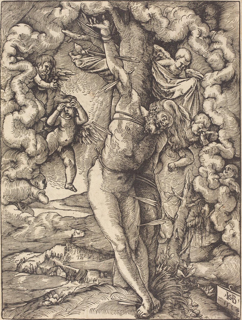 Szent Sebestyén, 1514 alkotó: Hans Baldung Grien