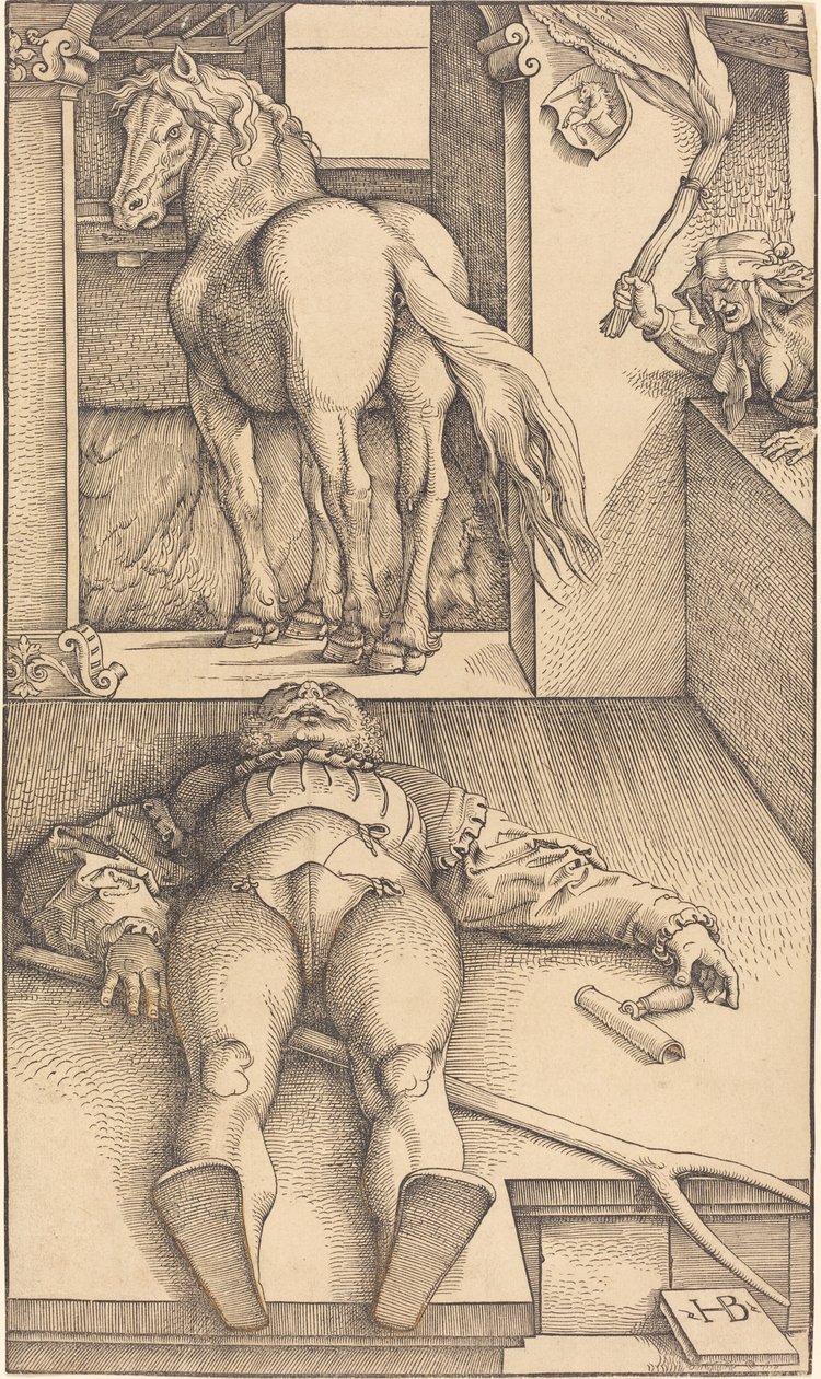 Az elvarázsolt vőlegény alkotó: Hans Baldung Grien