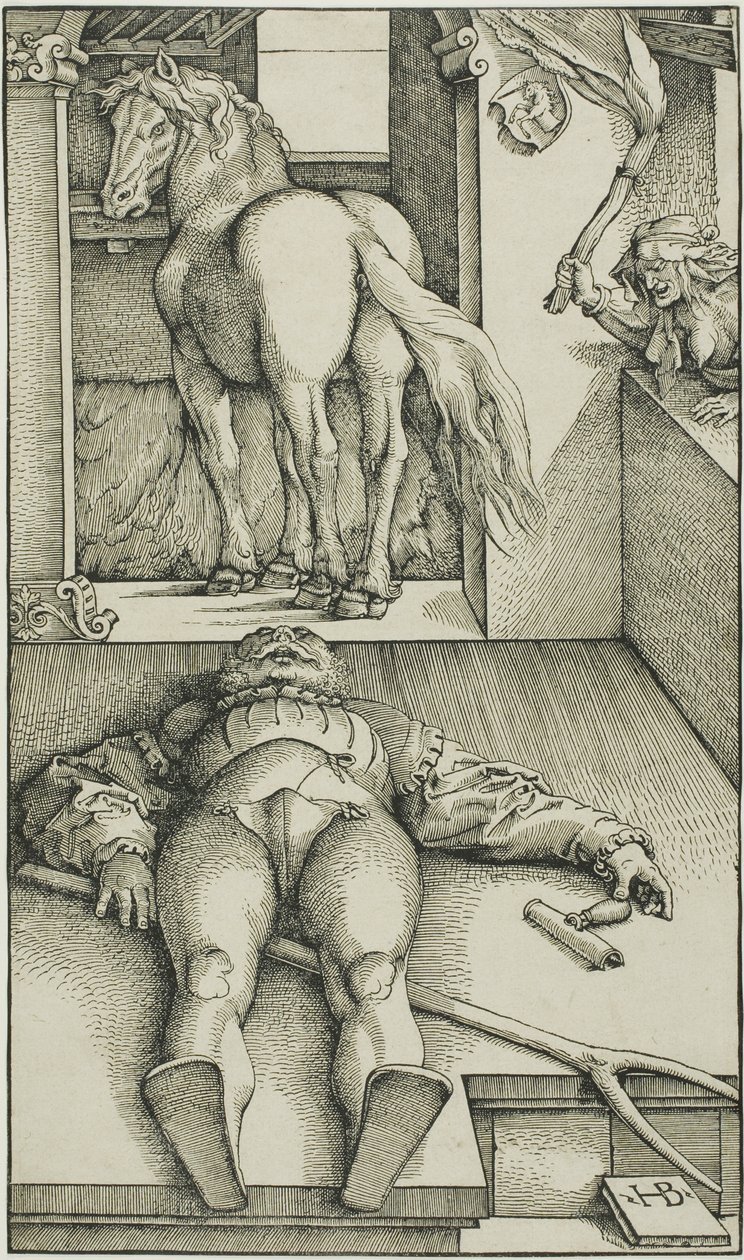 Az elvarázsolt vőlegény alkotó: Hans Baldung Grien