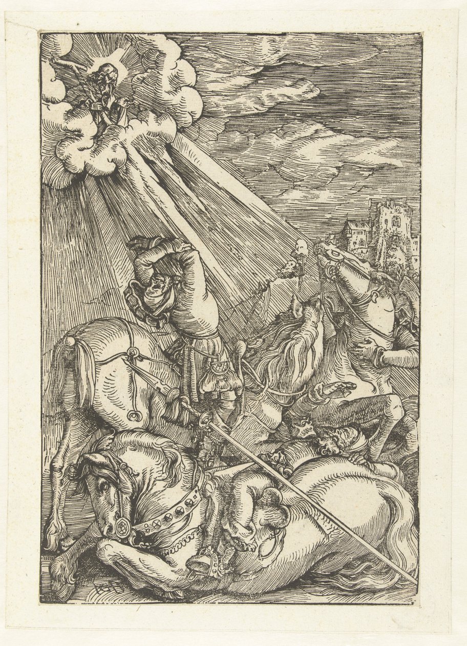 Pál megtérése, 1515-17 alkotó: Hans Baldung Grien