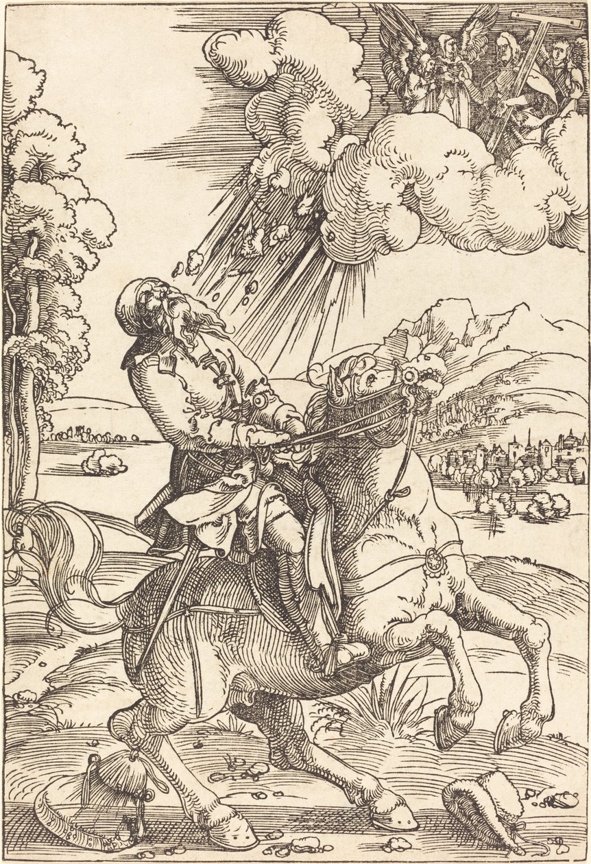 Szent Pál megtérése alkotó: Hans Baldung Grien