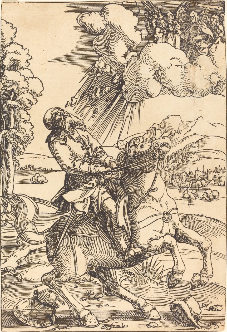 Szent Pál megtérése alkotó: Hans Baldung Grien