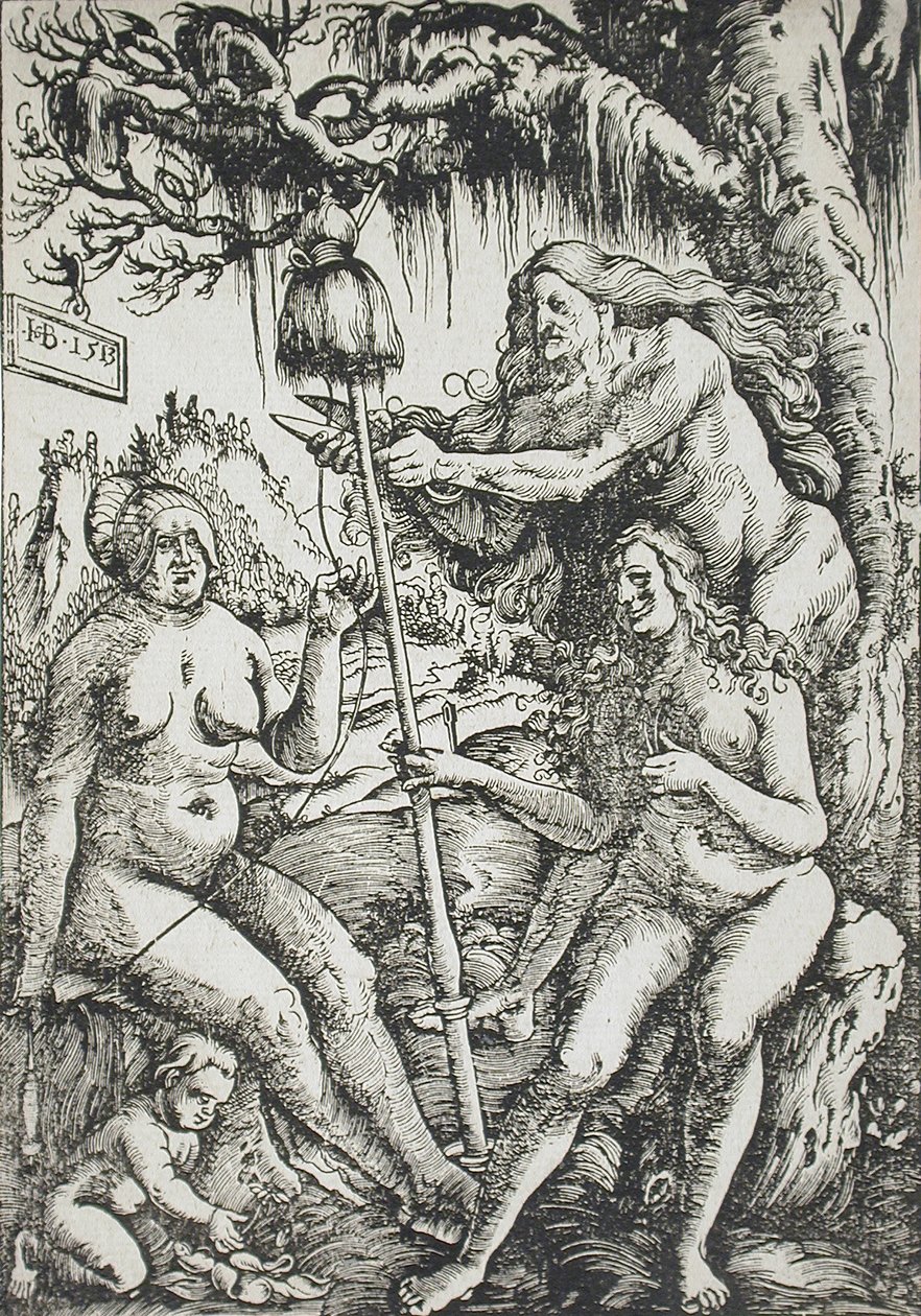 A három párka alkotó: Hans Baldung Grien
