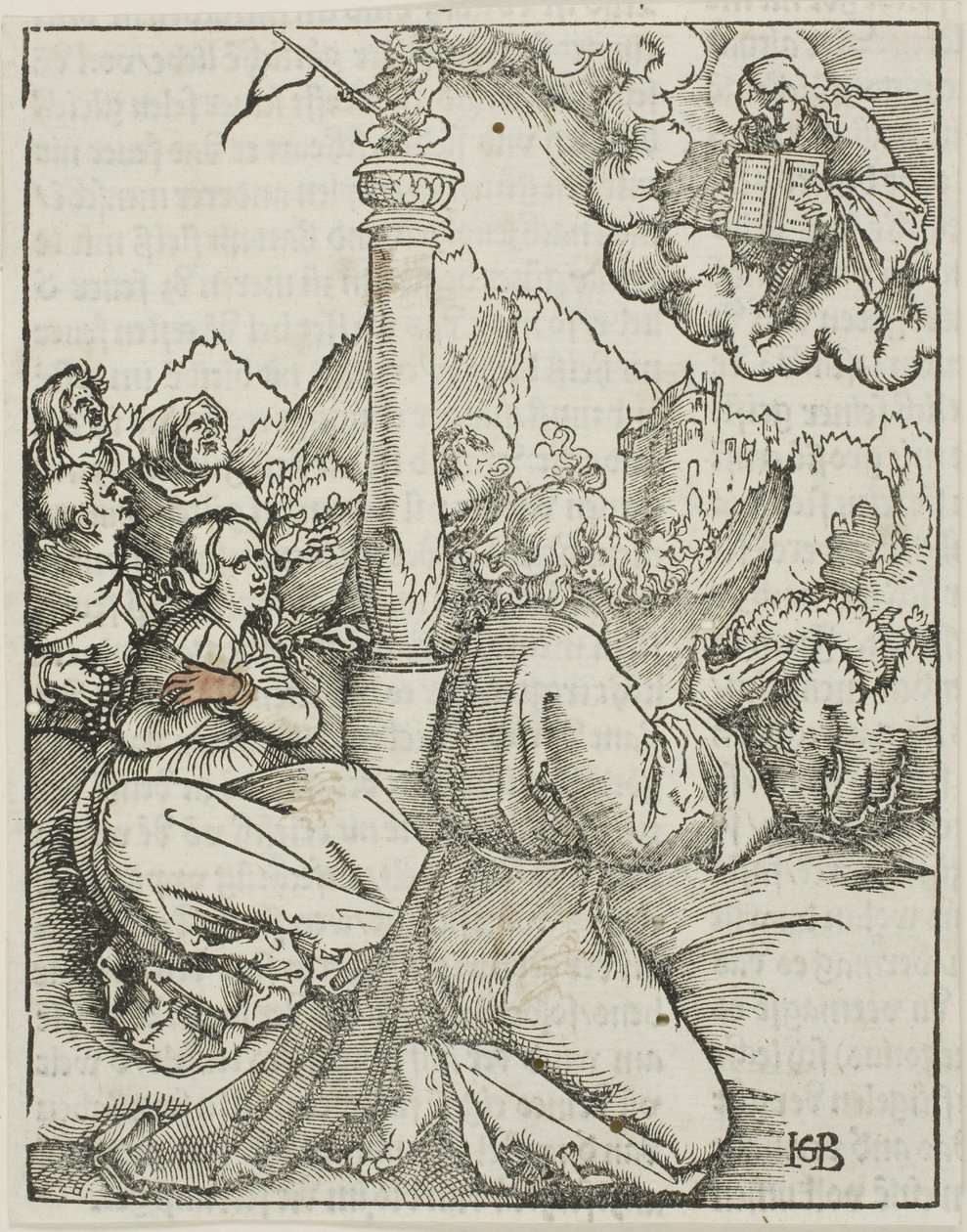 Ne legyen más istened előttem, a Tízparancsolatból alkotó: Hans Baldung Grien