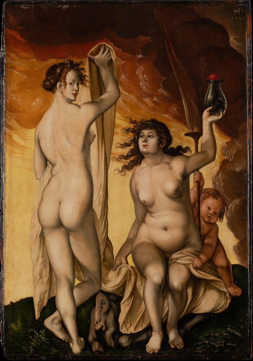 Két boszorkány alkotó: Hans Baldung Grien