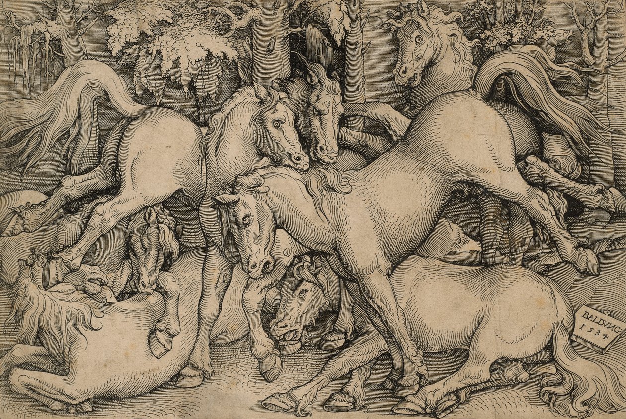 Vadlovak harca alkotó: Hans Baldung Grien