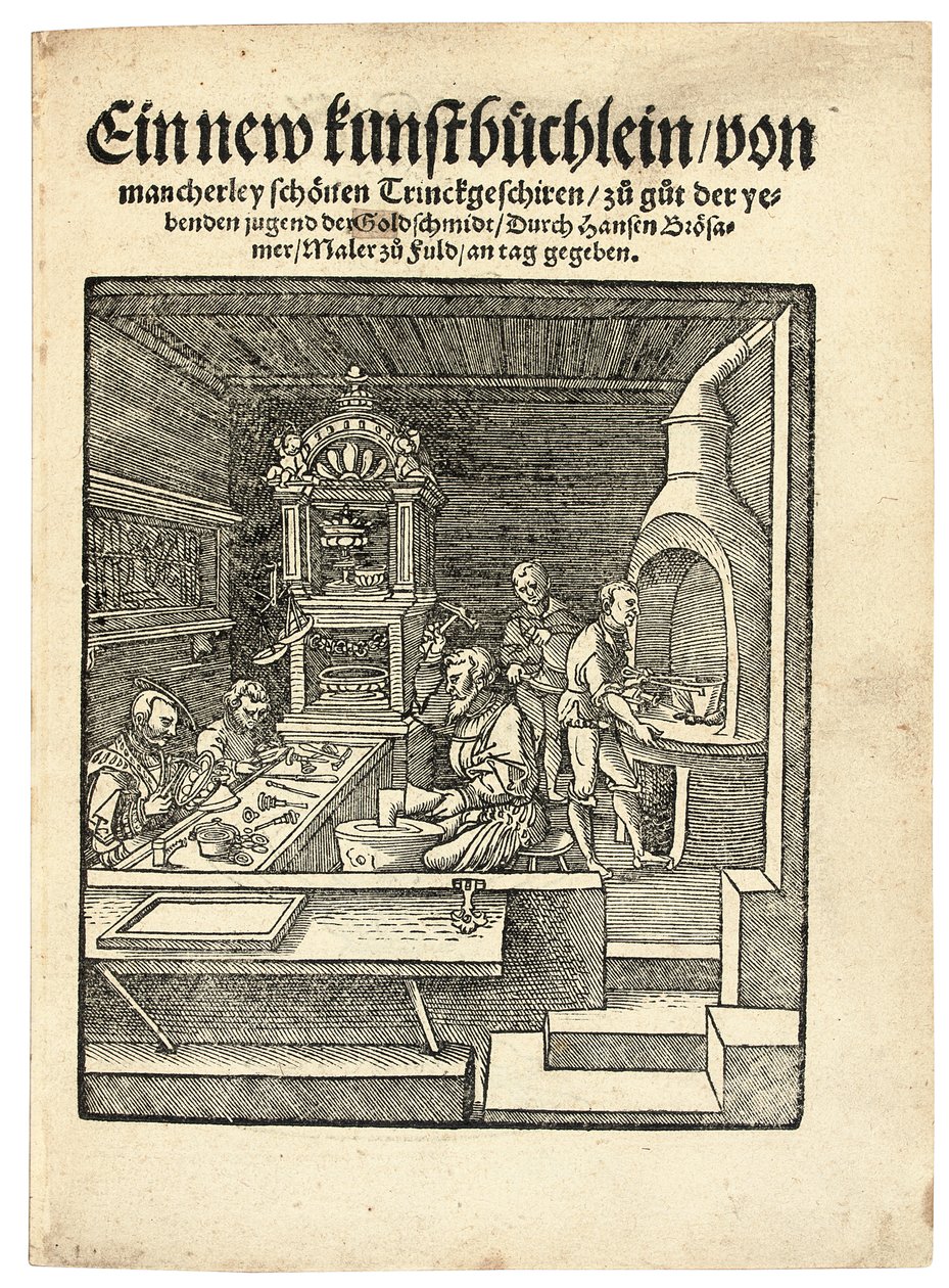 Ötvösműhely, 1538 körül alkotó: Hans Brosamer
