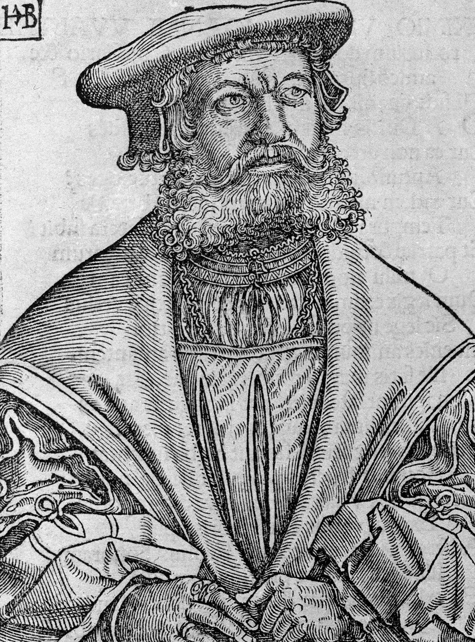 Helius Eobanus Hessus, 1534 alkotó: Hans Brosamer
