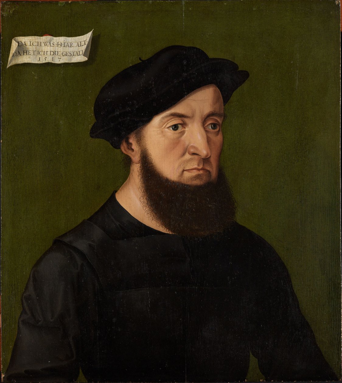 Férfi portré alkotó: Hans Brosamer