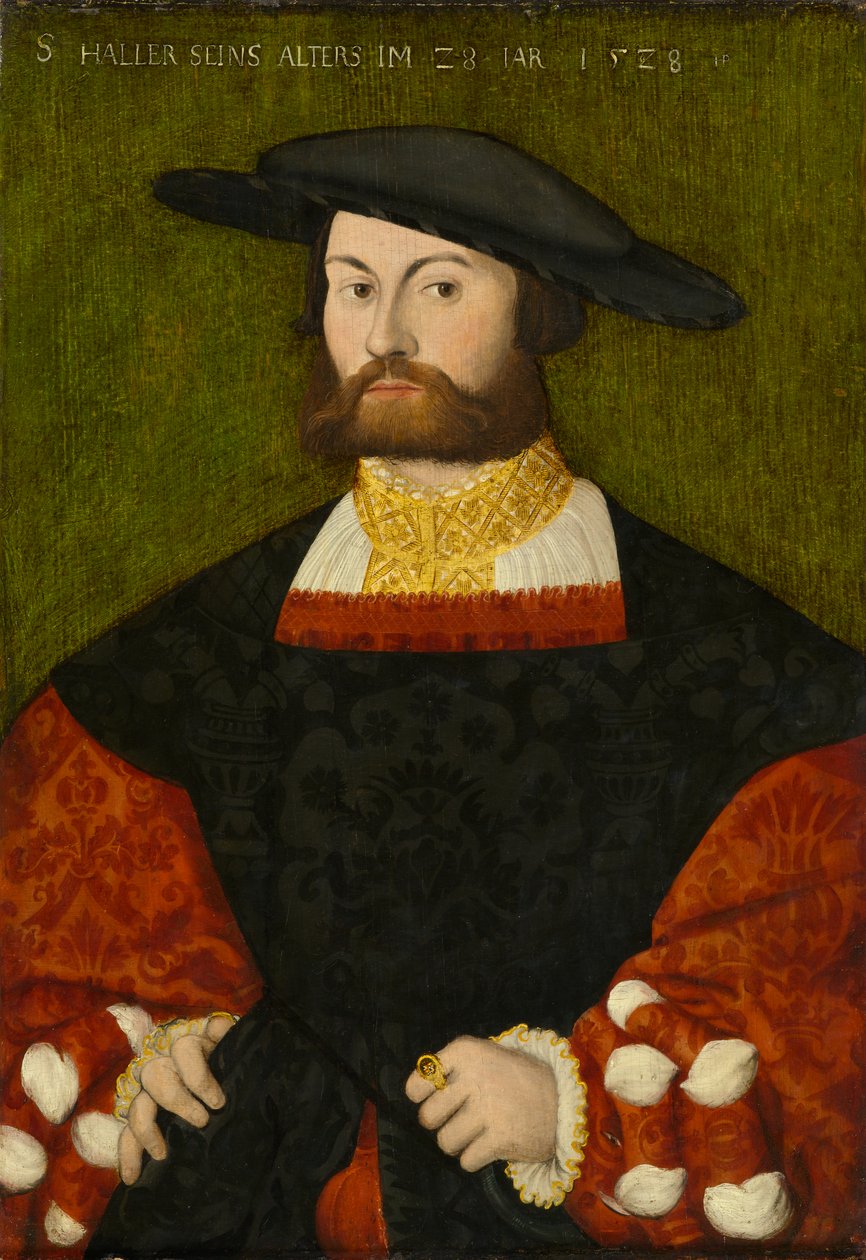 Sebald Haller von Hallerstein portréja alkotó: Hans Brosamer