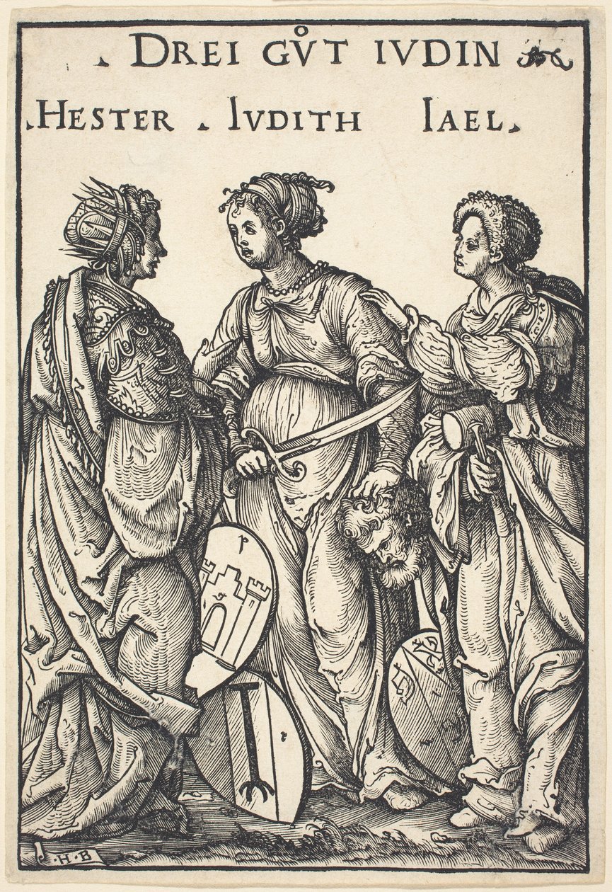 Hester, Judith és Jael alkotó: Hans Burgkmair I