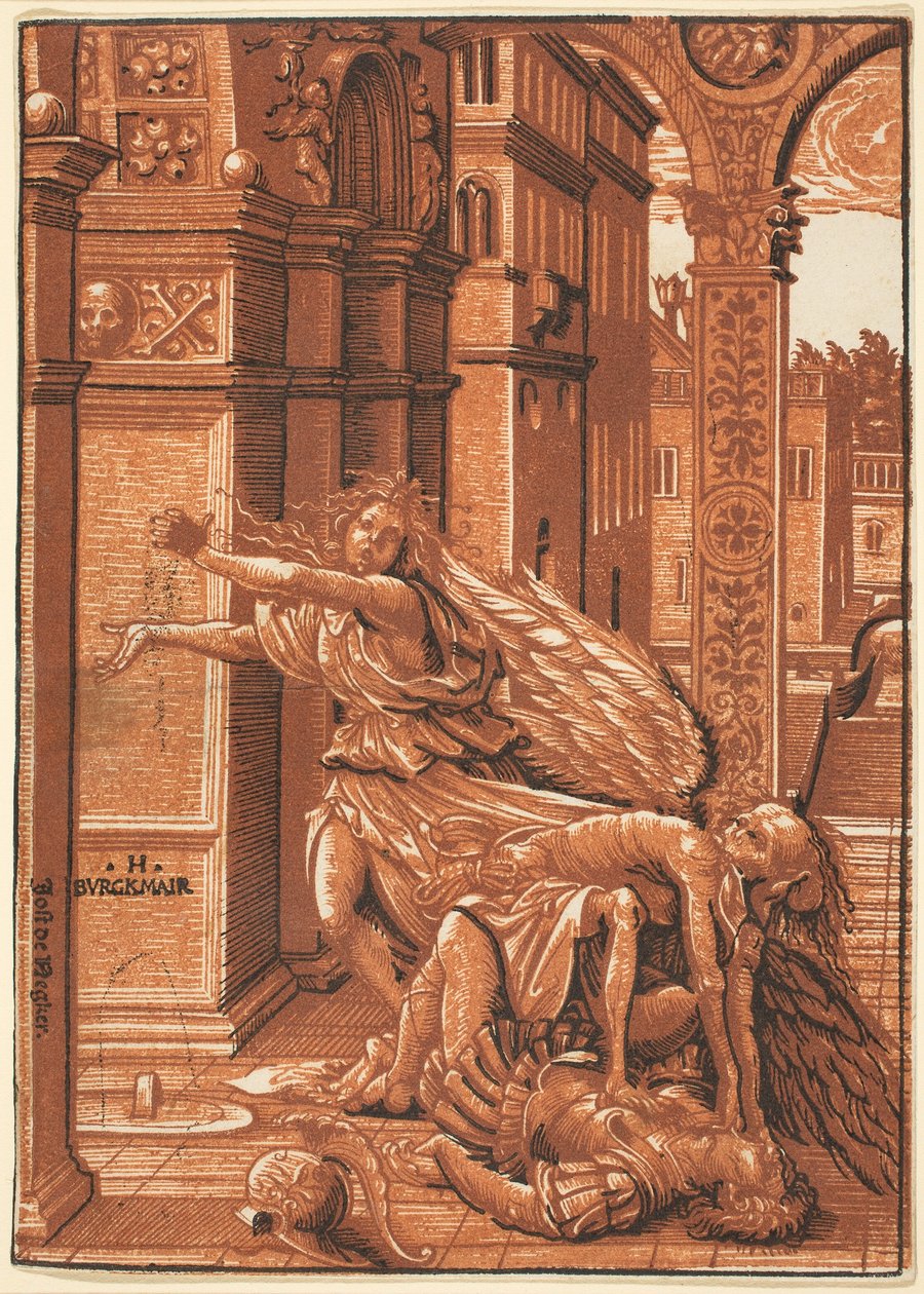 A szerelmesek meglepte a halál alkotó: Hans Burgkmair I
