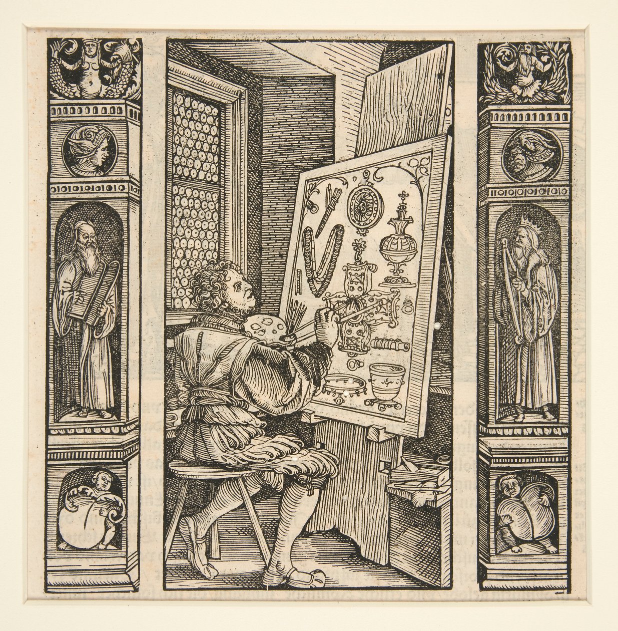 Az ékszerfestő Petrarchából alkotó: Hans Burgkmair the Elder