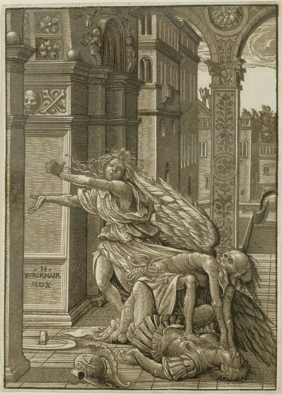 A halál által meglepett szerelmesek alkotó: Hans Burgkmair the Elder