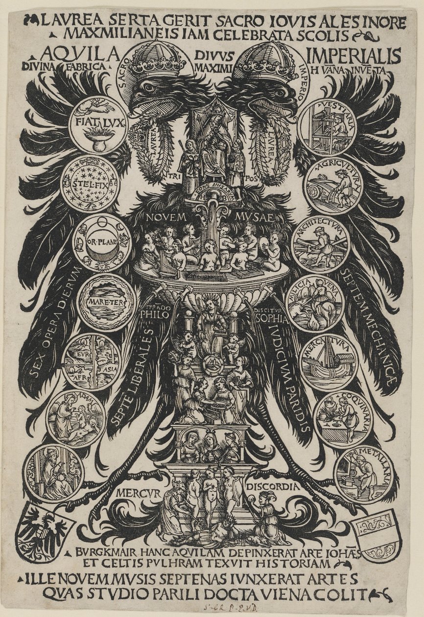 Az allegorikus birodalmi sas alkotó: Hans Burgkmair the Elder