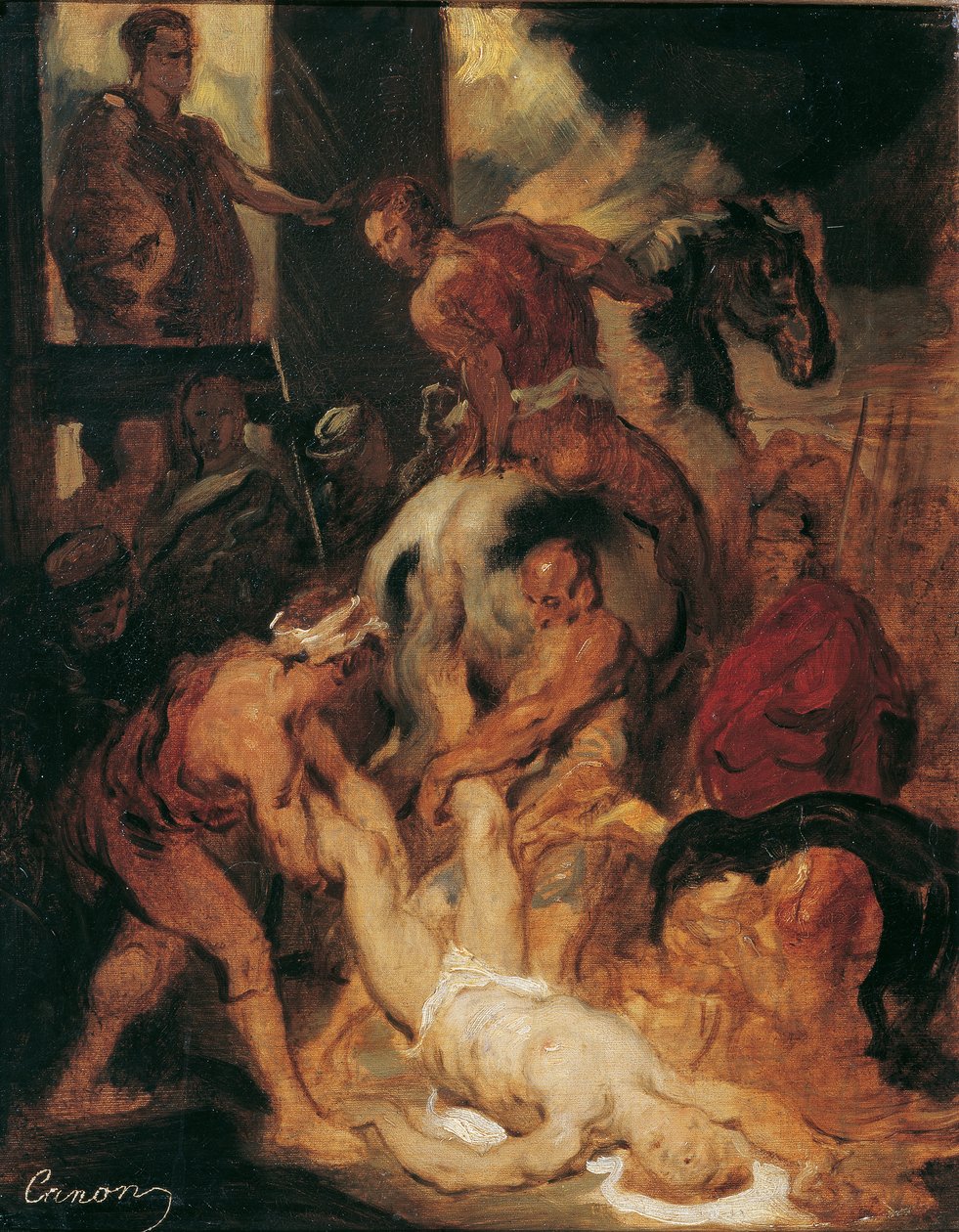 Szent Hippolit vértanúsága alkotó: Hans Canon