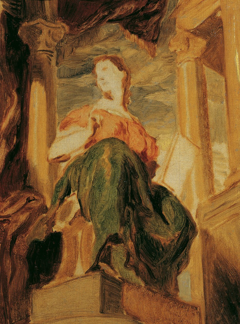 Die Muse Clio alkotó: Hans Canon