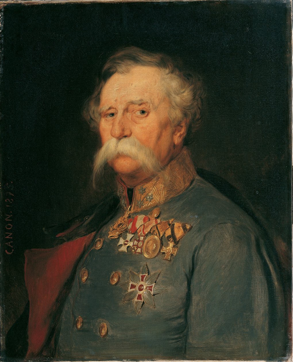 Feldzeugmeister Franz von Hauslab alkotó: Hans Canon