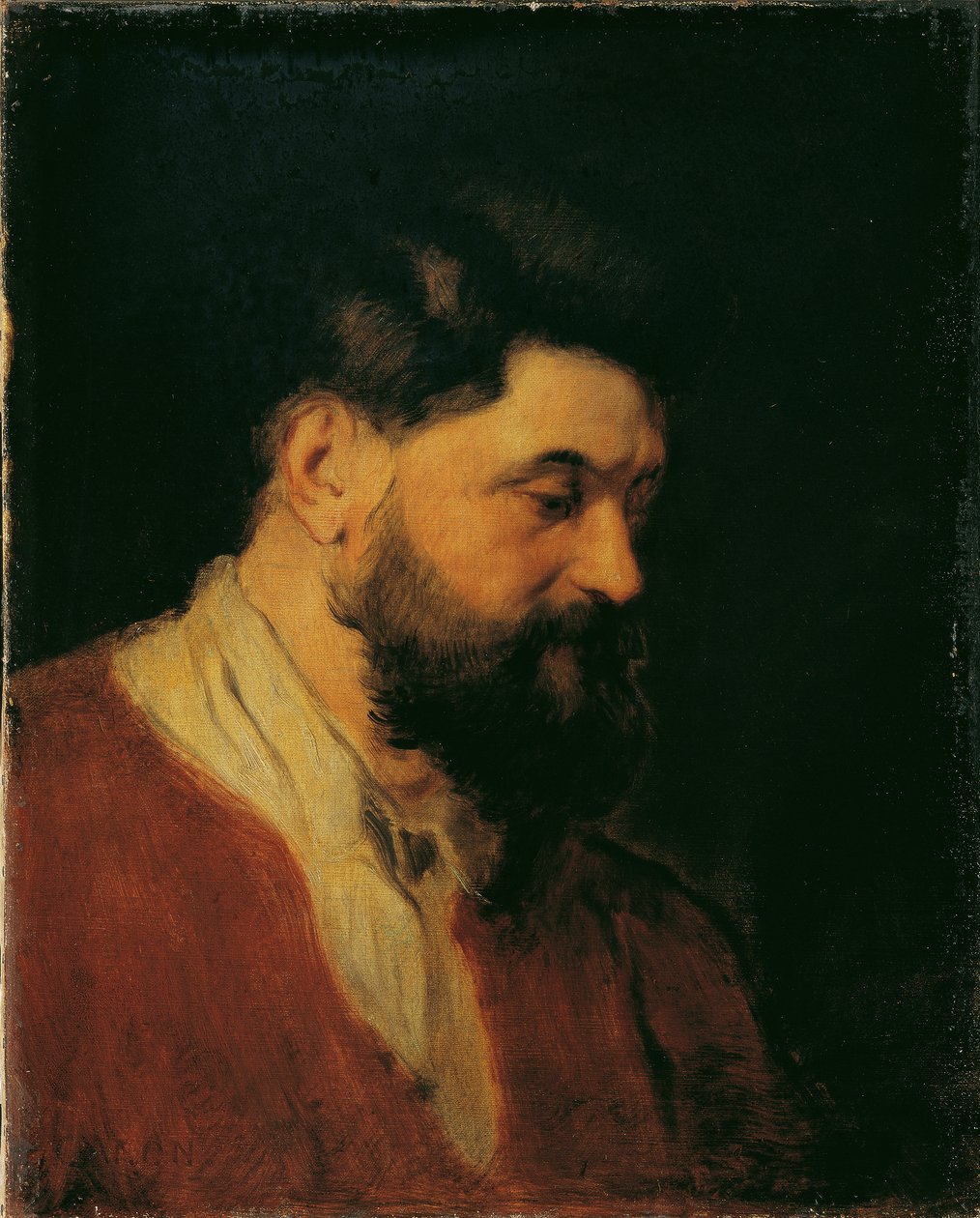 Az Északi-sarki expedíció tengerésze (Julius von Payer?) alkotó: Hans Canon